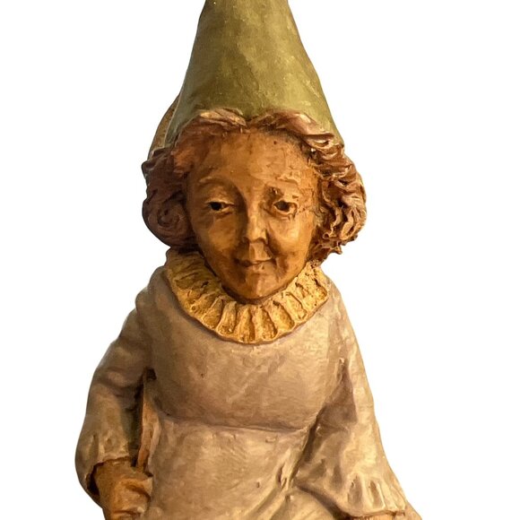 Vintage Tom Clark Jennie Gnome Sitting on Turtle 1983 Numbered 81 Estate 3.5" - Picture 2 of 5